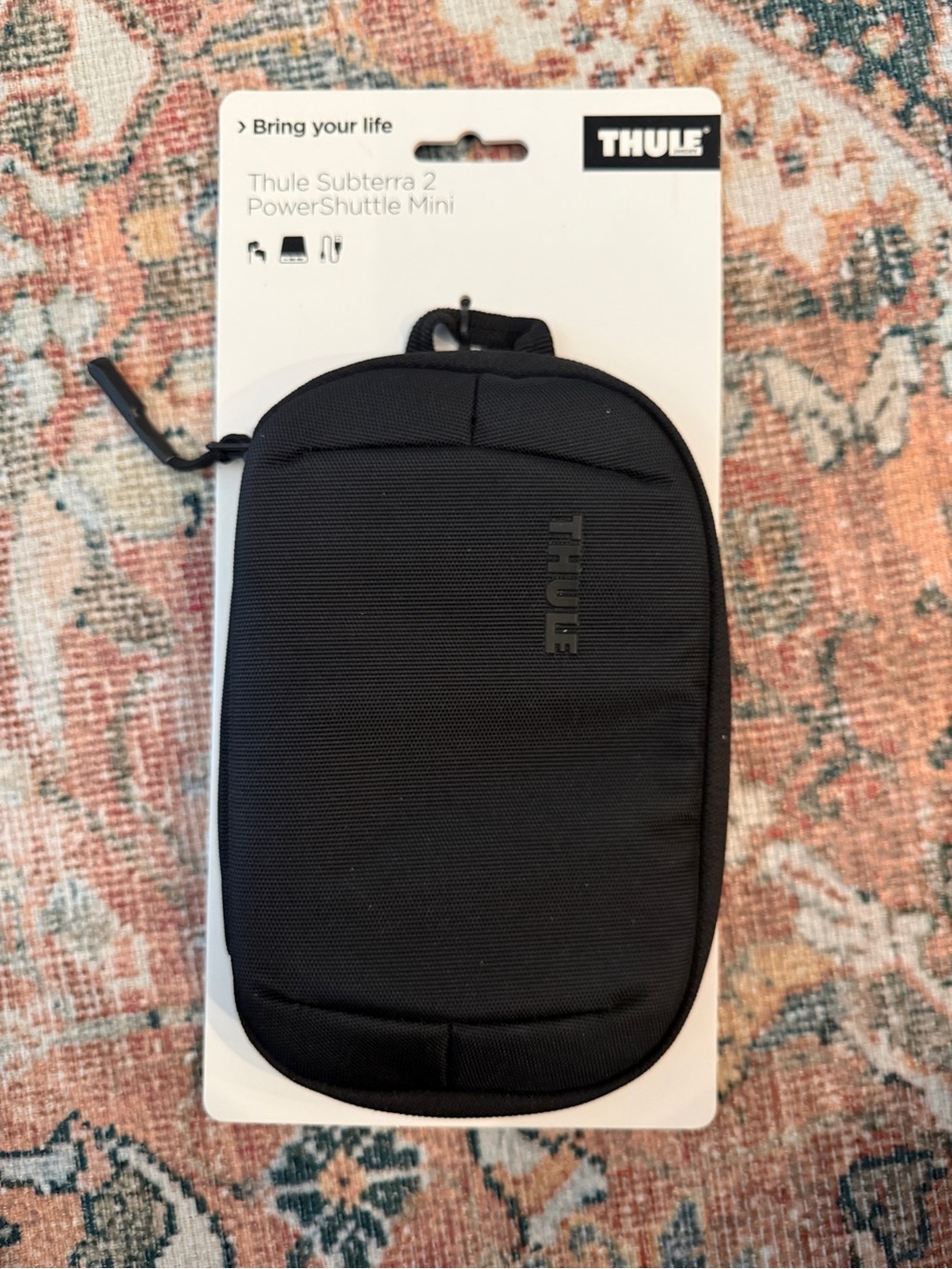 Thule Subterra 2 PowerShuttle Small Tech Organizer Black New